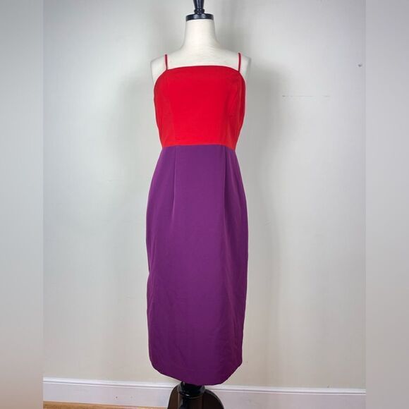 Milly Cady Two Tone Pencil Dress - Picture 1 of 6